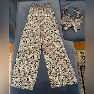 Lulus Floral Print Two-Piece Set